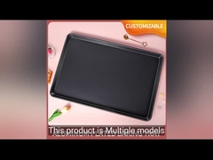 طاسة الخبز المحمصة من الفولاذ المعدل من الدرجة المهنية